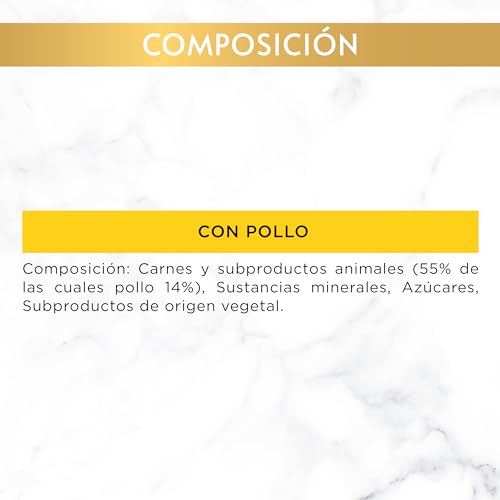 Detalle 2 de GOURMET Gold Terrine: Paté de Pollo para Gato Adulto, Pack de 24 latas de 85 g
