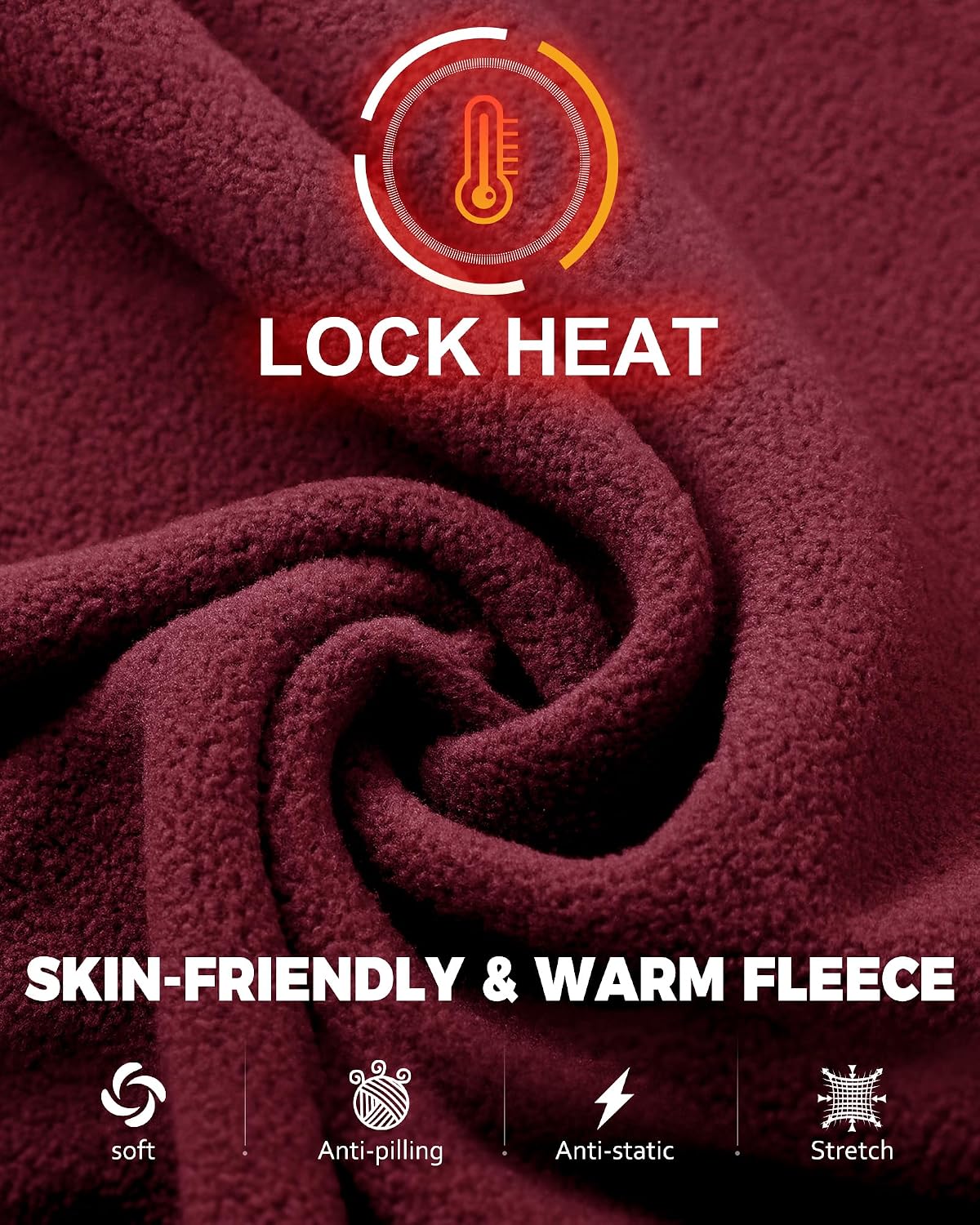 Detalle 2 de 33,000ft fleece half zip jacket