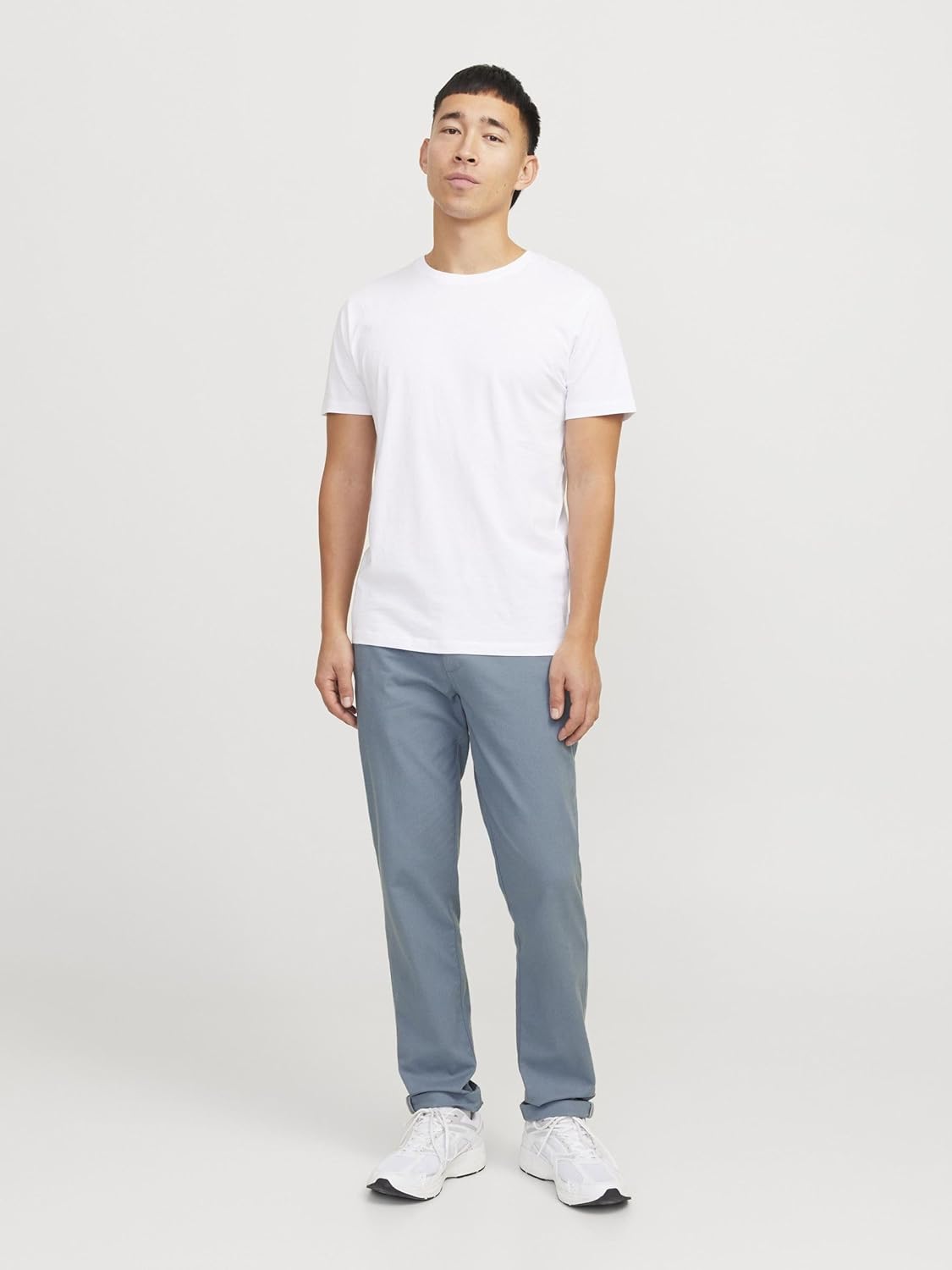 Thumbnail 4 de JACK & JONES Pantalon chino slim fit pour homme – Low rise, coton recyclé