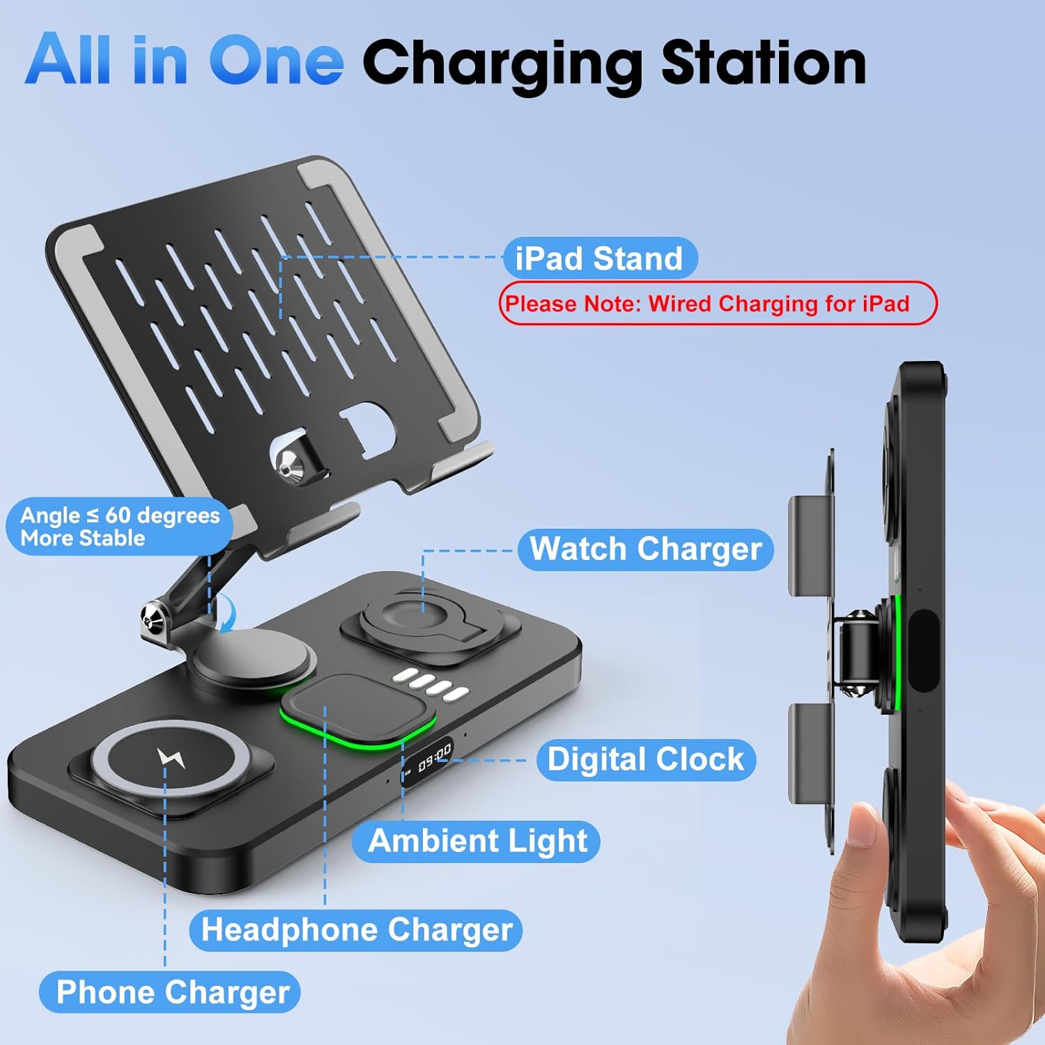 Thumbnail 4 de 6-in-1 Wireless Charger 30W
