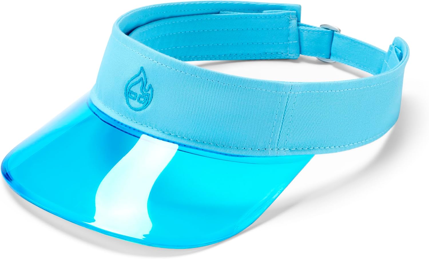 Detalle de Johnny Urban Visière Joy anti-UV unisexe (coton) – casquette à visière pour running, tennis et festivals