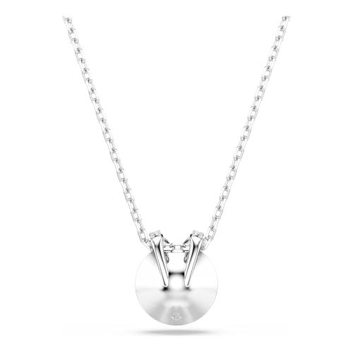 Detalle de Swarovski Collier pendentif Bella V – cristal bleu et pavé blanc sur chaîne rhodiée