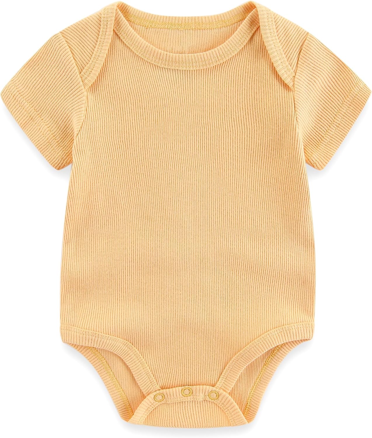 Detalle de Chamie Baby Bodysuit Cotton Short Sleeve 5-Pack: 0–12 Months