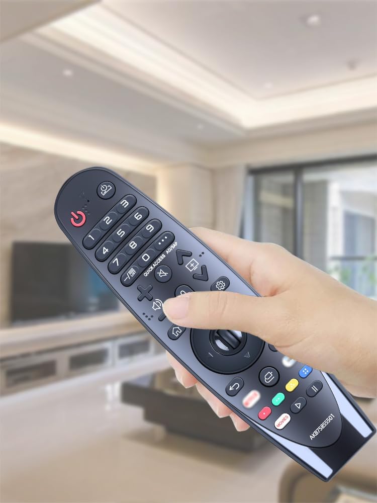 Thumbnail 6 de TCNOUMT Replacement AKB75855501 Remote for LG Smart TV (AN-MR20GA / AN-MR19BA) – No Voice or Pointer