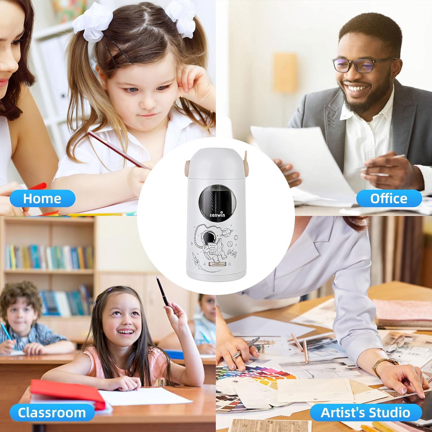 Thumbnail 6 de tenwin automatic pencil sharpener, 2000mAh