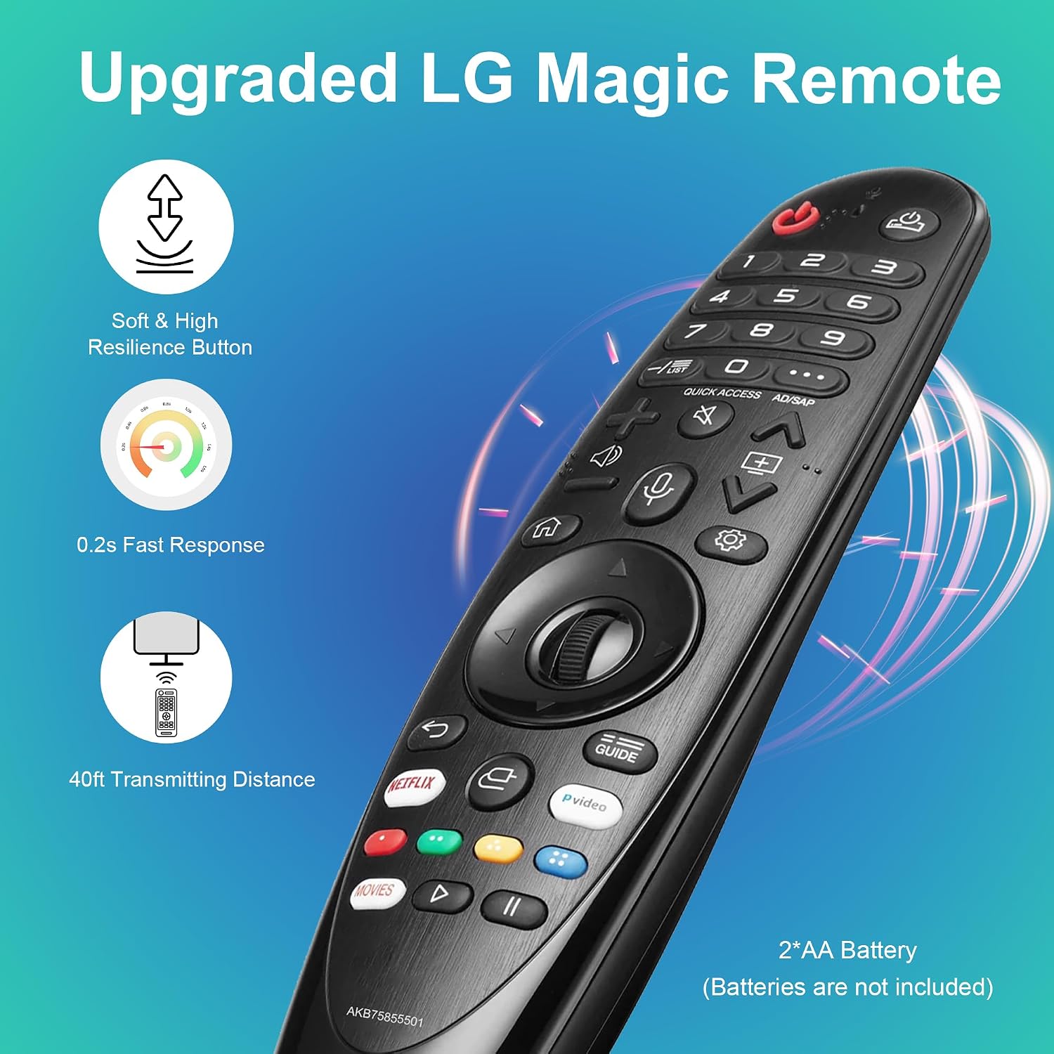 Thumbnail 4 de LG Magic Remote AKB75855501 Replacement