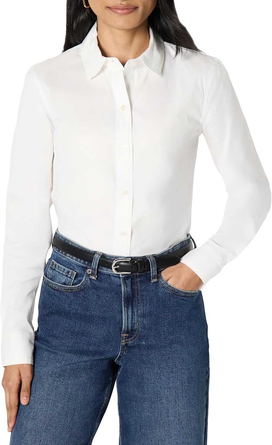 Detalle de Amazon Essentials Poplin Shirt 26.5"