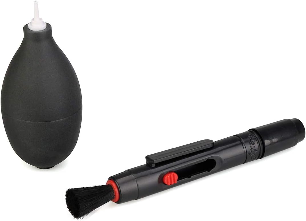 Detalle 2 de Svbony kit di pulizia per DSLR professionale con soffiatore ad aria, penna per lenti e panni in microfibra
