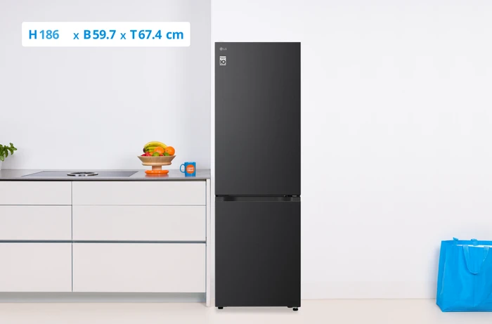 Thumbnail 11 de LG GBBS716AEV Kühl-Gefrierkombination (Black Steel) – Fit&Max mit Zero Clearance+