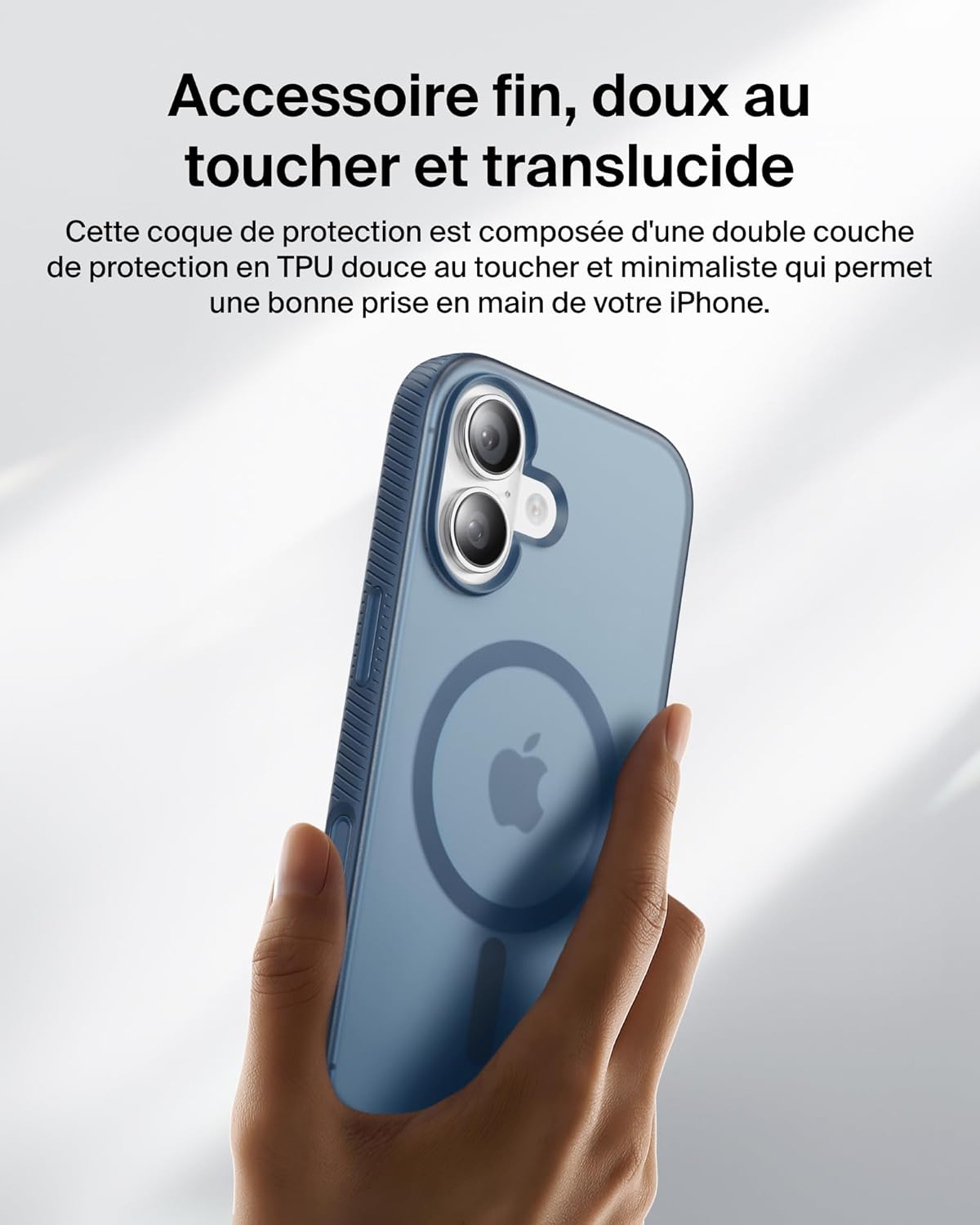 Thumbnail 6 de Belkin SheerForce Grip Coque iPhone 17 — protection légère, grip antidérapant et MagSafe