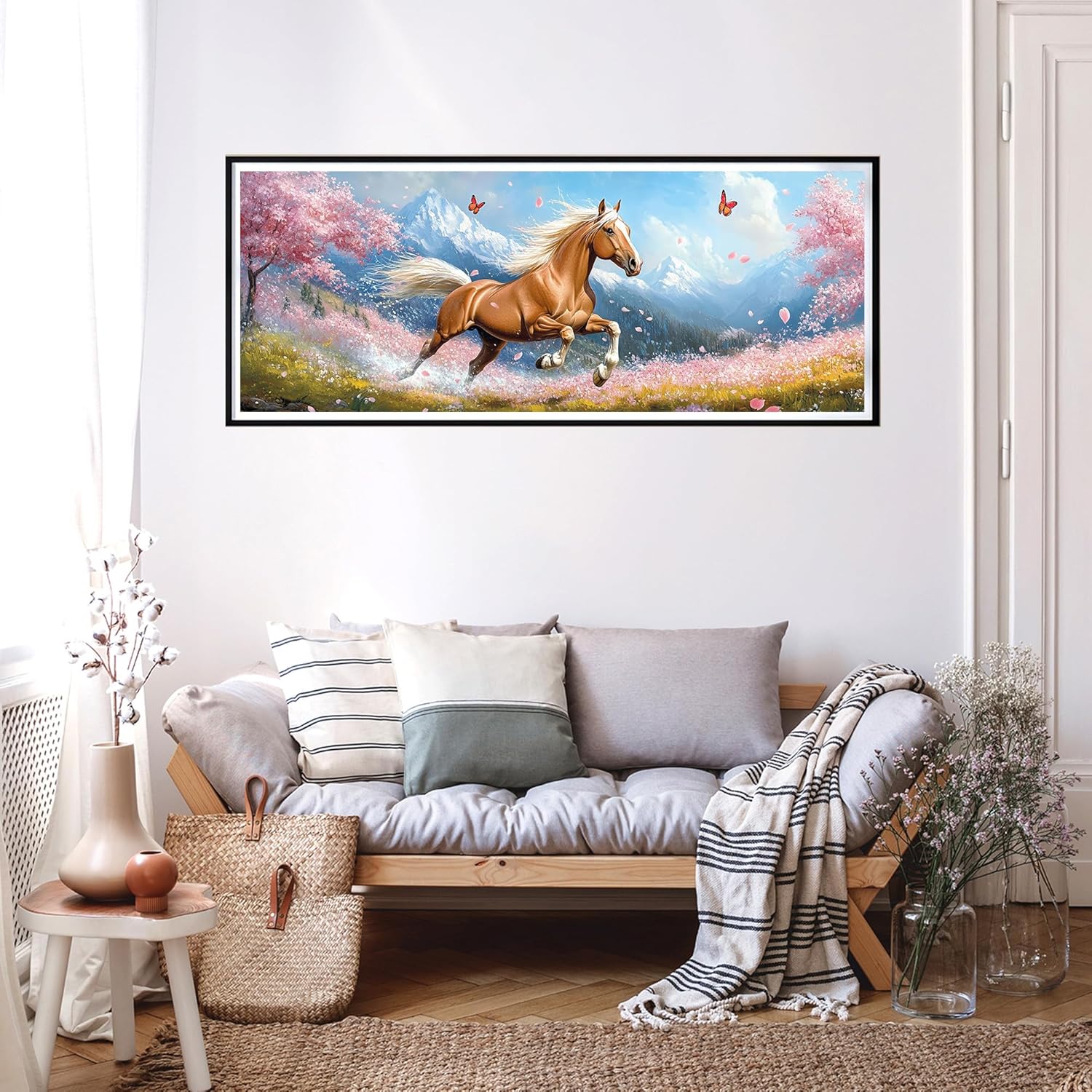 Thumbnail 3 de Reofrey Large Diamond Art Kit for Adults (Horse) 30x80cm