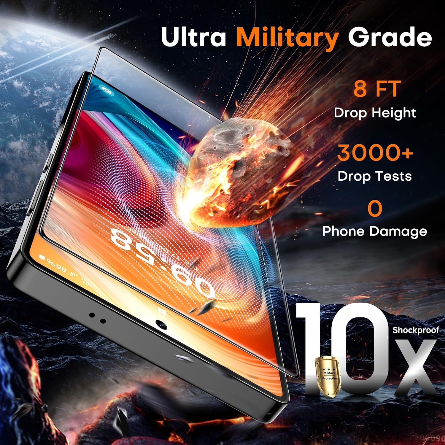Thumbnail 1 de TOCOL Samsung Galaxy S25 Ultra tempered glass 2-pack