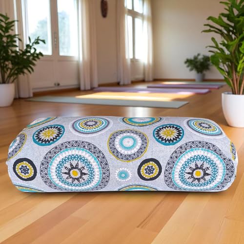 Detalle 2 de savasanas Bolster Yoga Rectangular 62x26x15cm