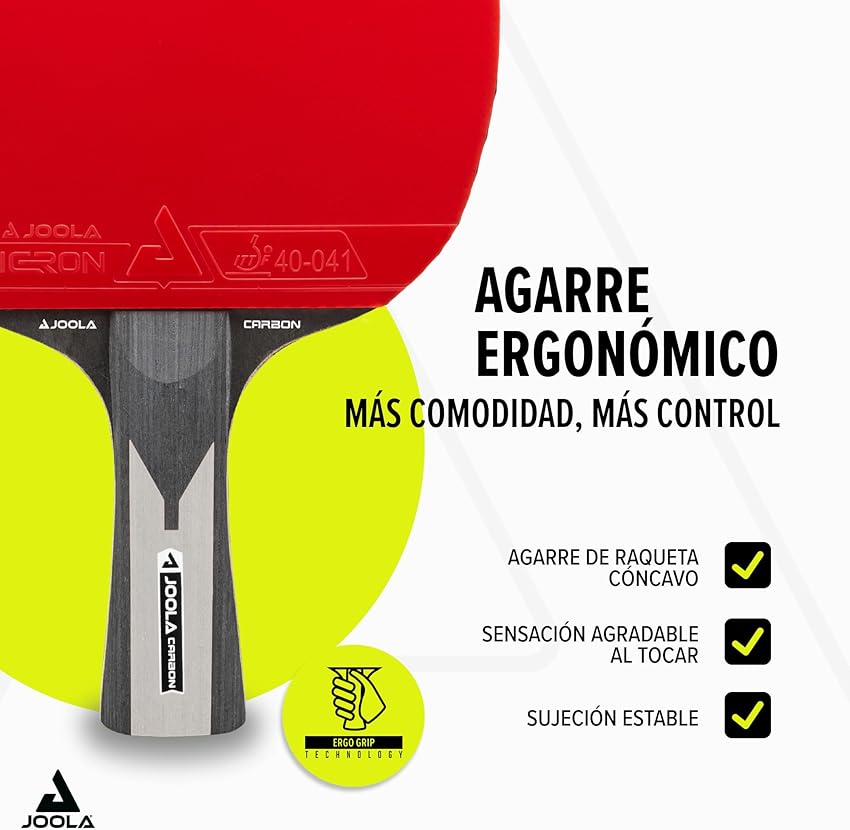 Thumbnail 3 de JOOLA 54206 Carbon X Pro - Raqueta de ping pong 🏓