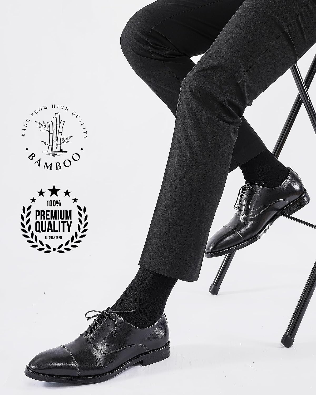 Detalle 2 de Bamboo mens socks 6 pairs for comfort