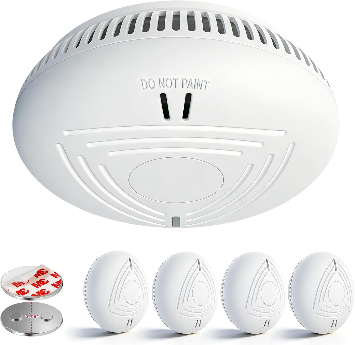 Detalle de DAYTECH Rauchmelder 10 Jahre Batterie – 4er Set