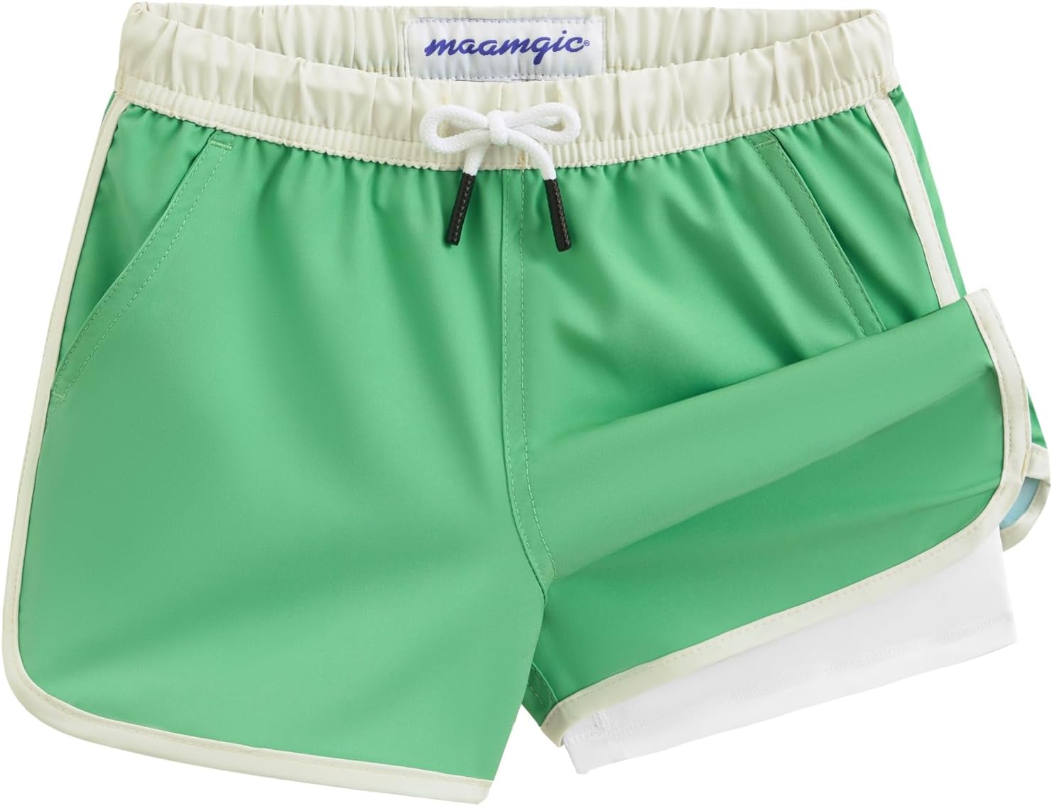 Thumbnail 6 de MaaMgic Jungen-Badeshorts 2-in-1: Kompressionsfutter, 4-Wege-Stretch & Taschen