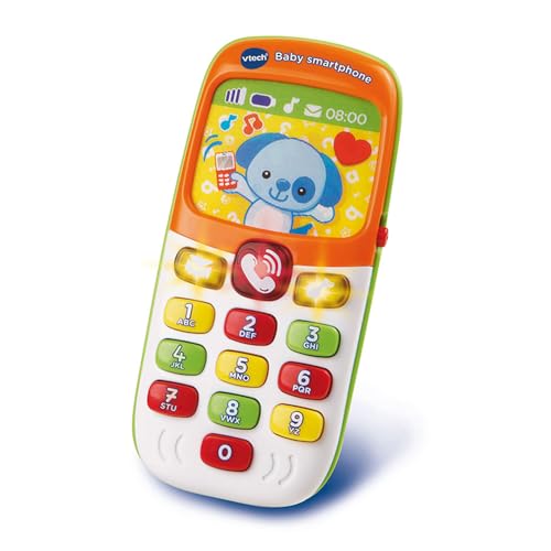 Detalle de VTech Baby Smartphone Bilingue Mixte – Téléphone Bébé FR, éveil et bilinguisme