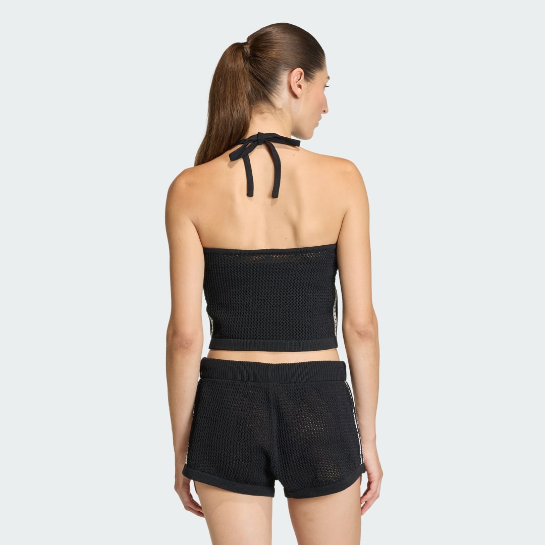 Thumbnail 1 de Adidas Camiseta de Punto con Ganchillo — color Negro