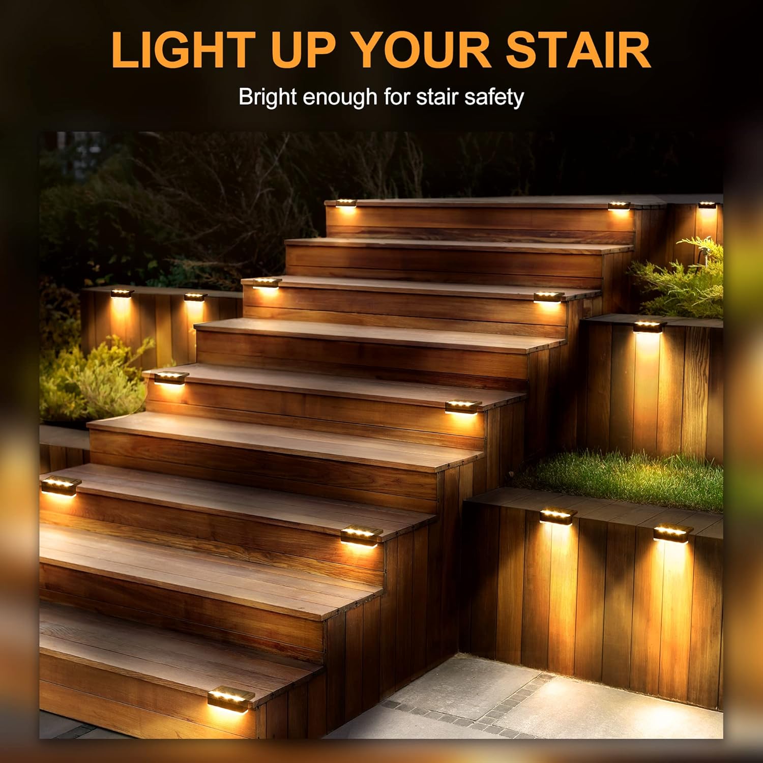 Thumbnail 5 de Solpex 12 Pack solar stair lights