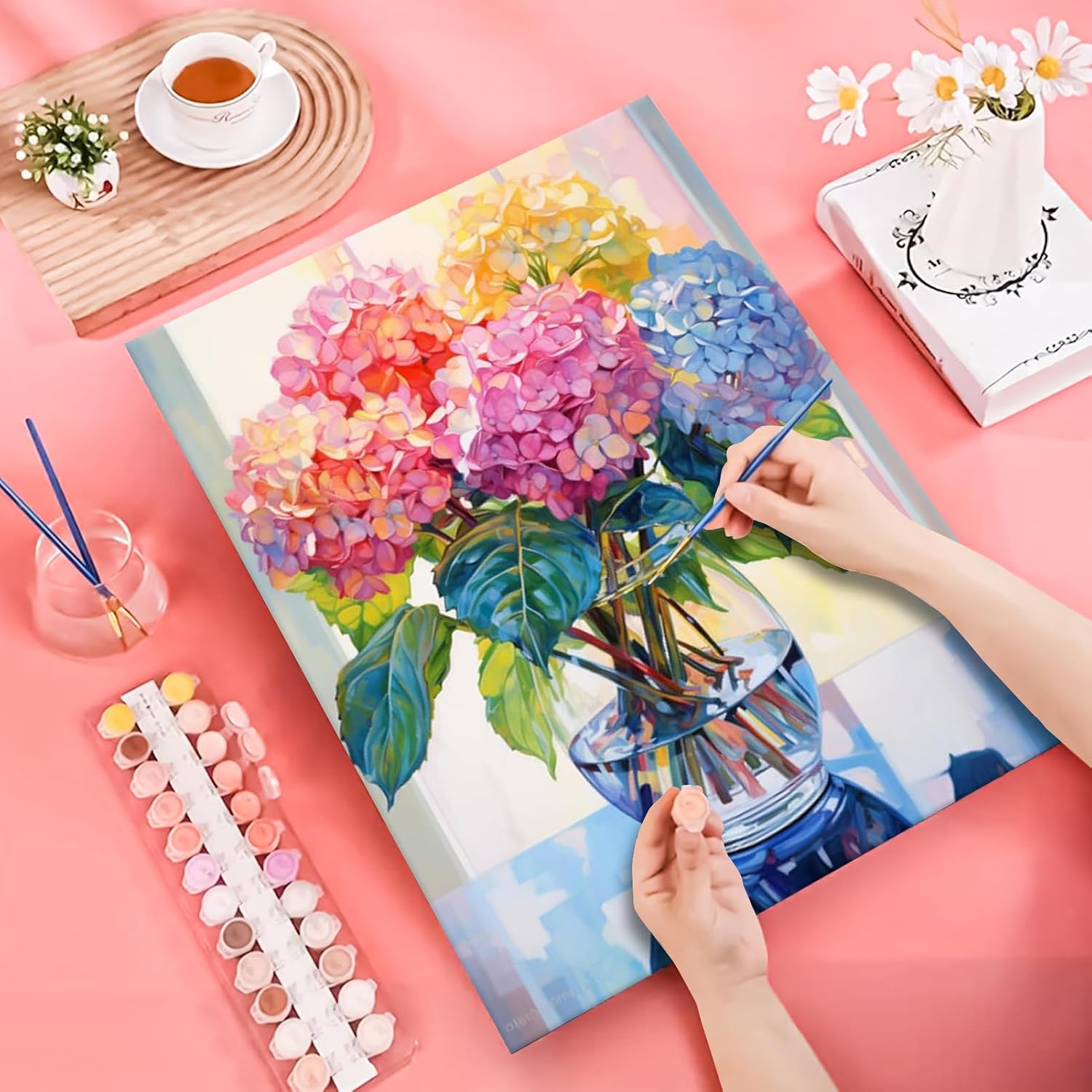 Detalle de JATOK paint-by-numbers kit, 40 × 50 cm