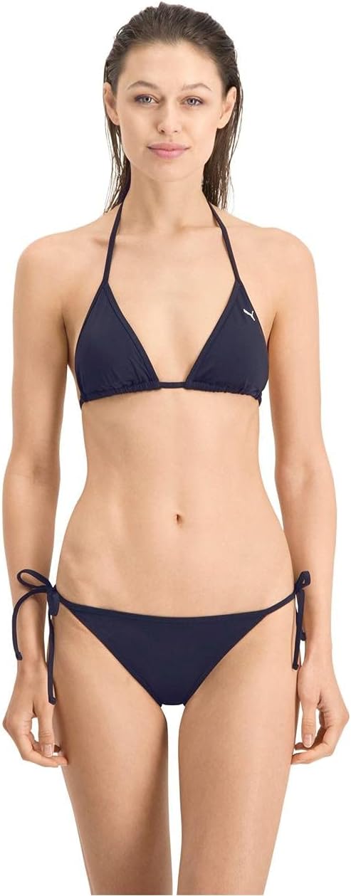 Detalle de Puma Triangle T Top Bikini Donna (Pacco da 1): slip italiano per stile e sportività