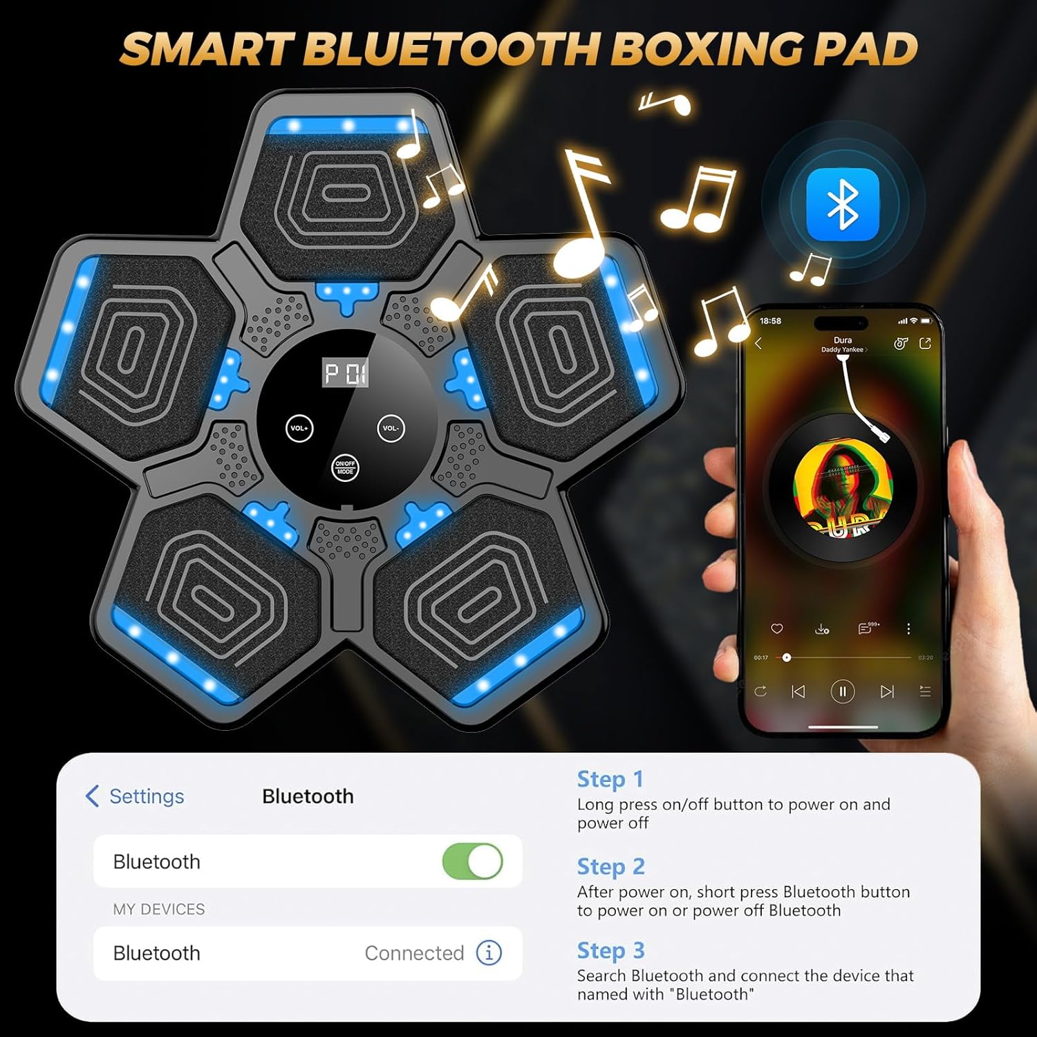 Thumbnail 3 de LOLBOX 2025 Music Boxing Machine — interactive training 🥊