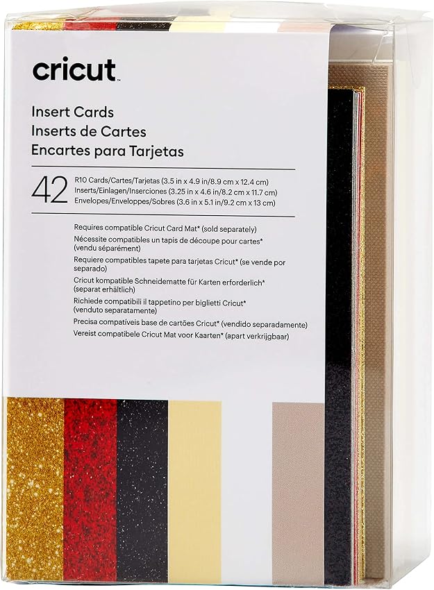 Detalle de Cricut Encartes para tarjetas R10 42 unidades