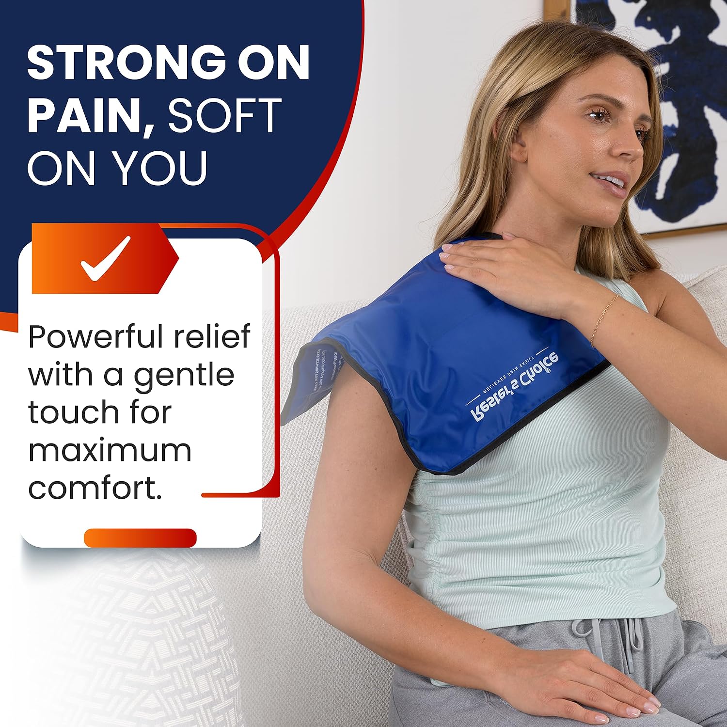 Detalle de Comfy Gel Soft Flexible Ice Pack 11"x14.5" 🩹