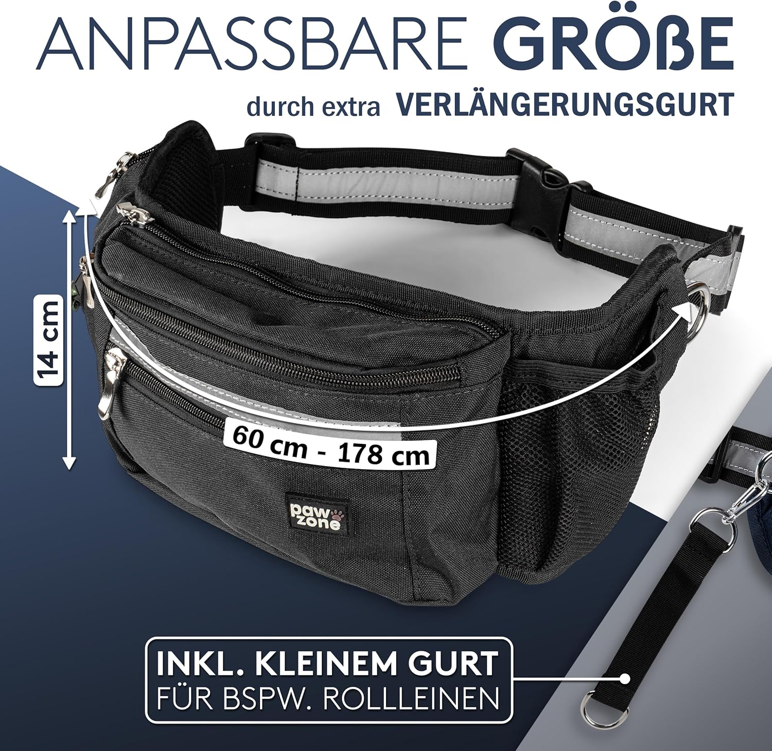 Thumbnail 1 de PAWZONE Futterbeutel Hunde