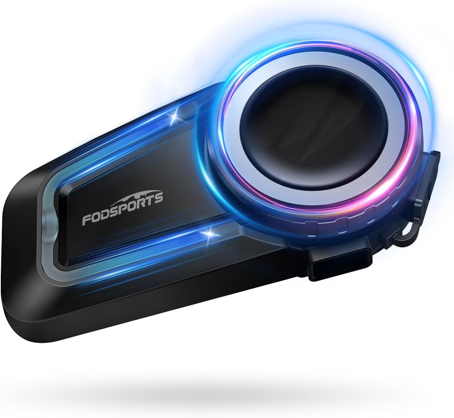 Fodsports FX7 10: interfono moto Mesh per 10 rider, doppio chip V5.4 e audio multitasking