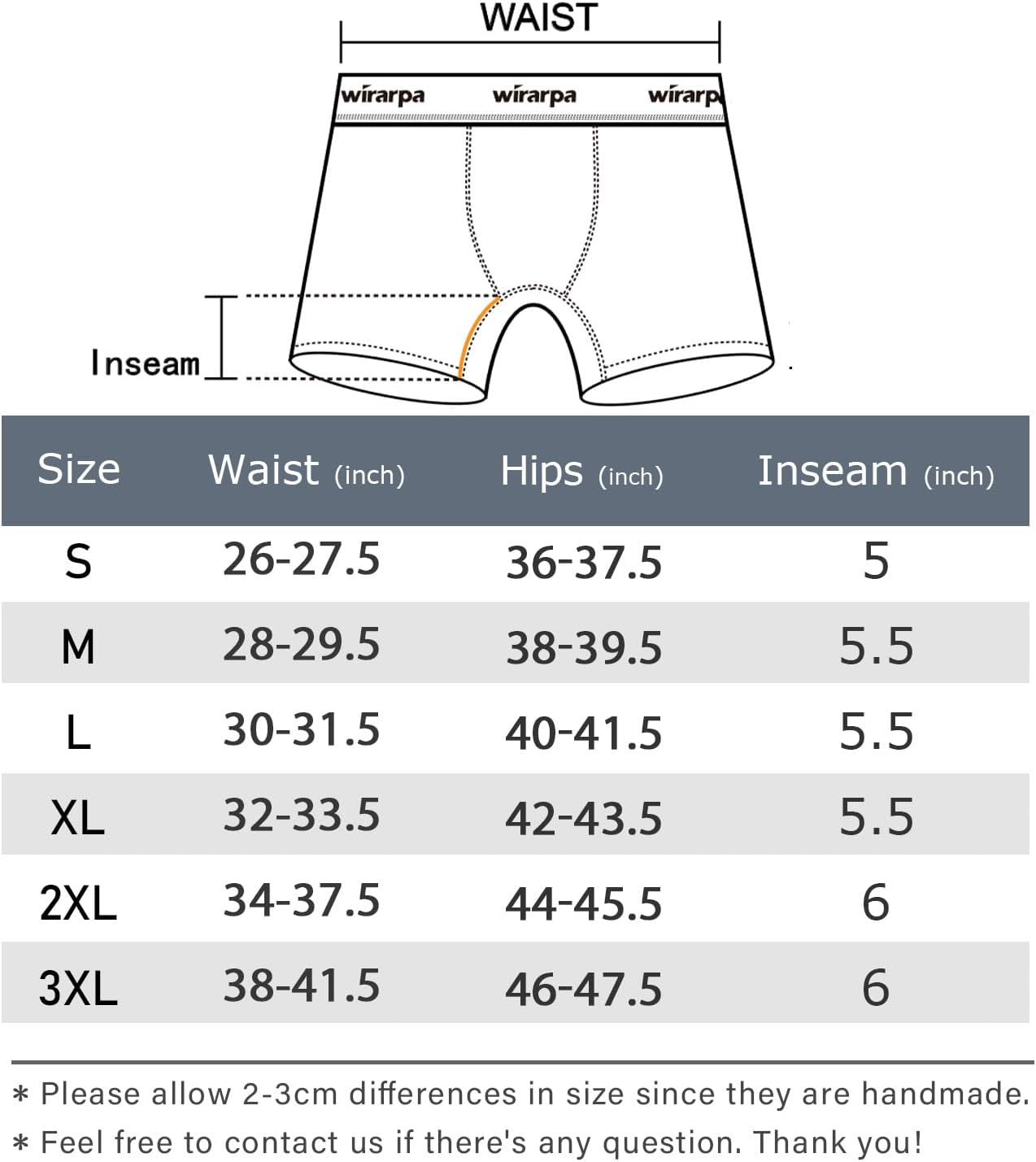 Detalle de wirarpa Pantaloncini sottogonna da donna in cotone elasticizzato, boxer antisfregamento (confezione da 4)