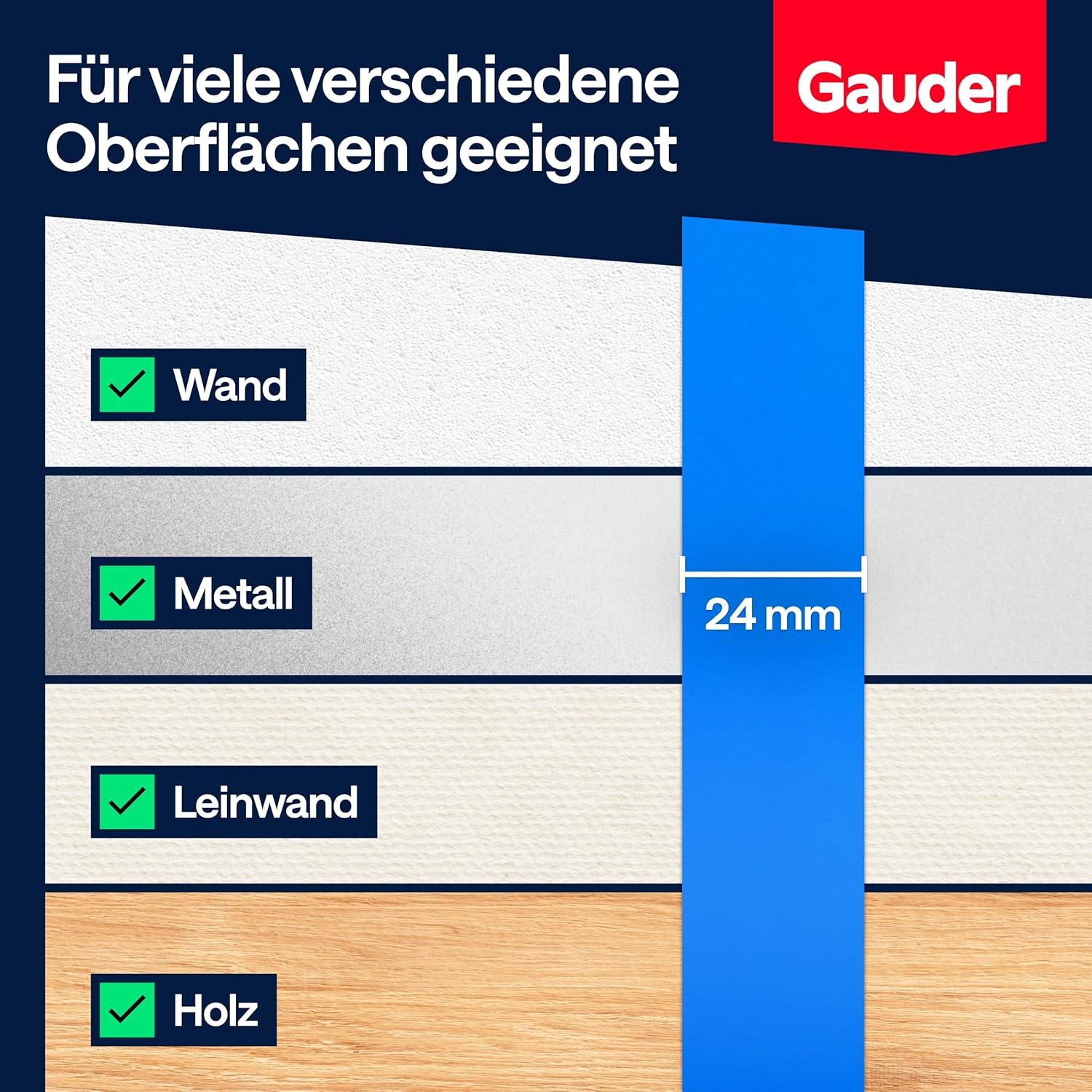 Thumbnail 2 de GAUDER Malerkrepp 24 mm x 50 m
