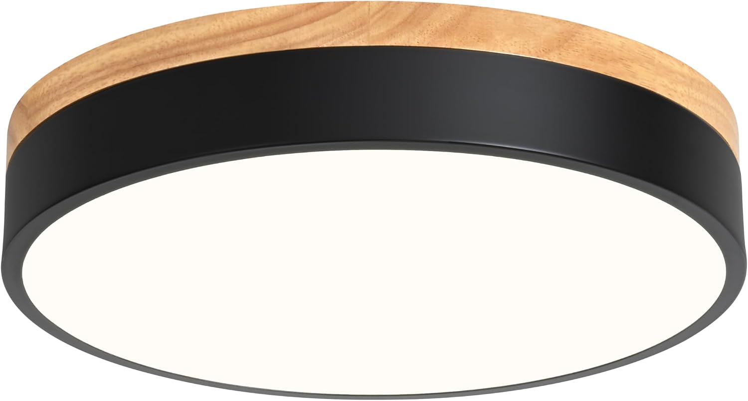 Detalle de Yiisem LED flush-mount ceiling light, 11.8 in