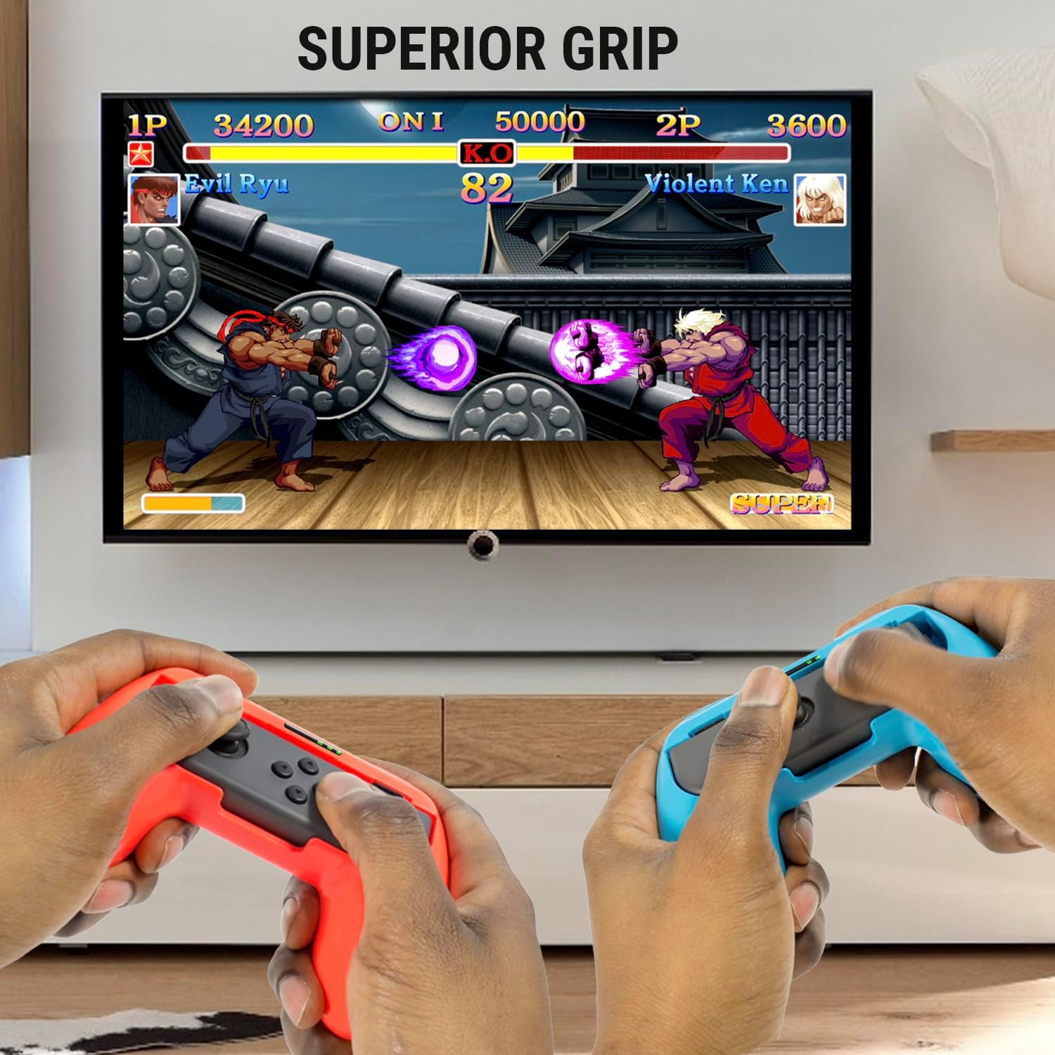 Thumbnail 6 de Orzly Grip per Joy‑Con 2 pezzi