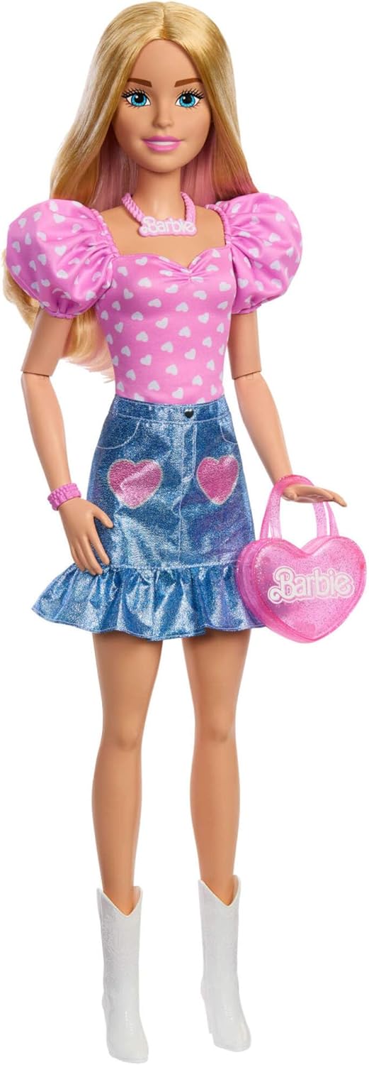 Thumbnail 1 de Barbie HYT84: Muñeca de moda rubia con ropa intercambiable 🌟
