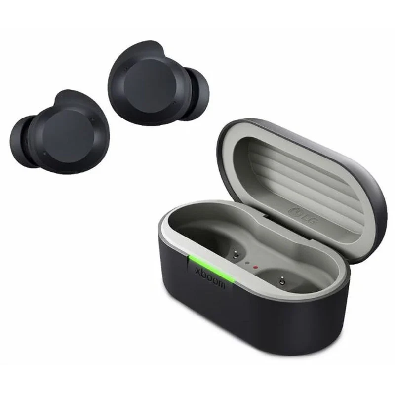 Detalle de LG xboom Buds: Auriculares Bluetooth con Cancelación Activa de Ruido (NC) – Negros