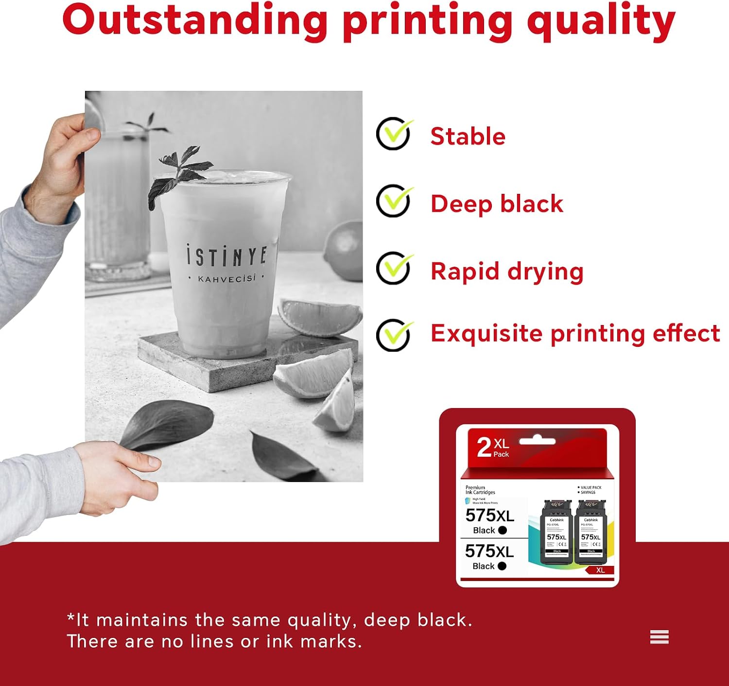 Thumbnail 4 de PG-575XL 575 Black Ink Cartridge 450 pages