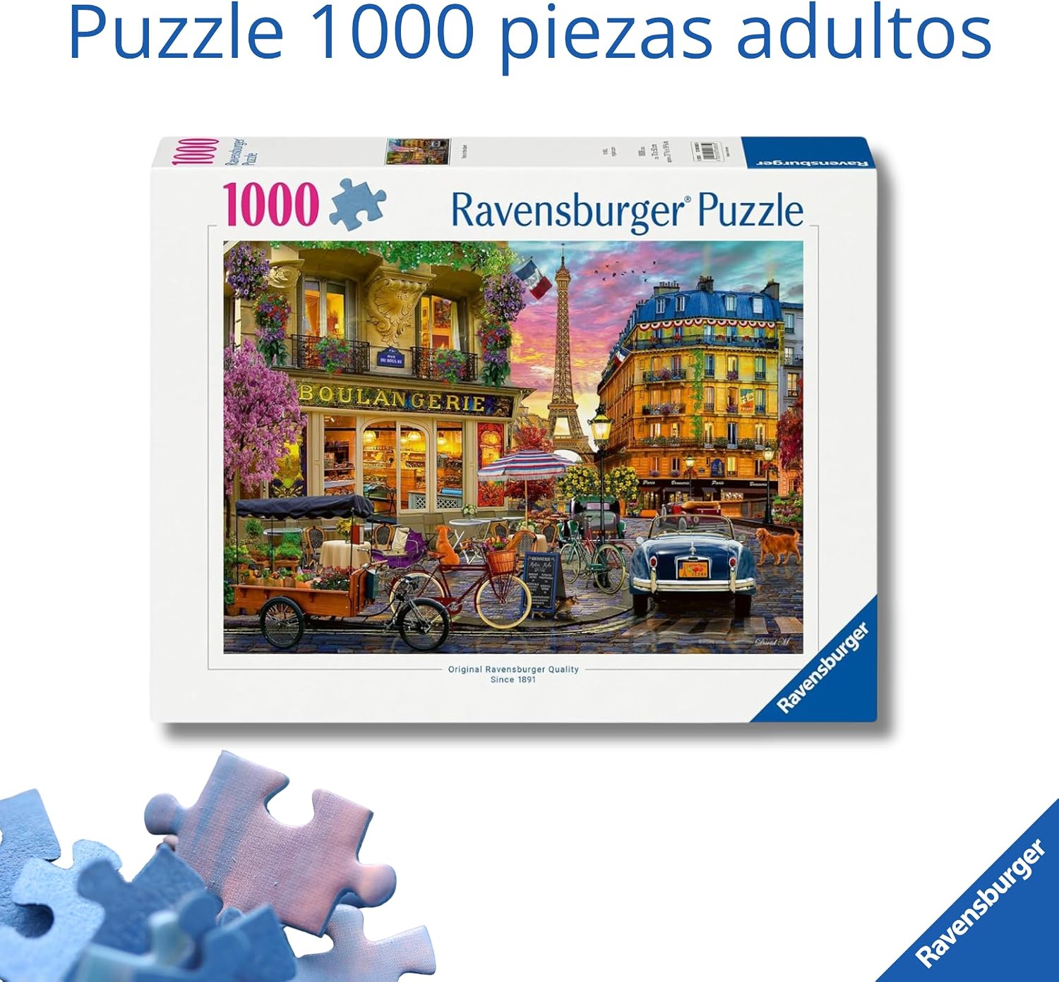 Detalle de Ravensburger Puzzle 1000 piezas 70x50 cm