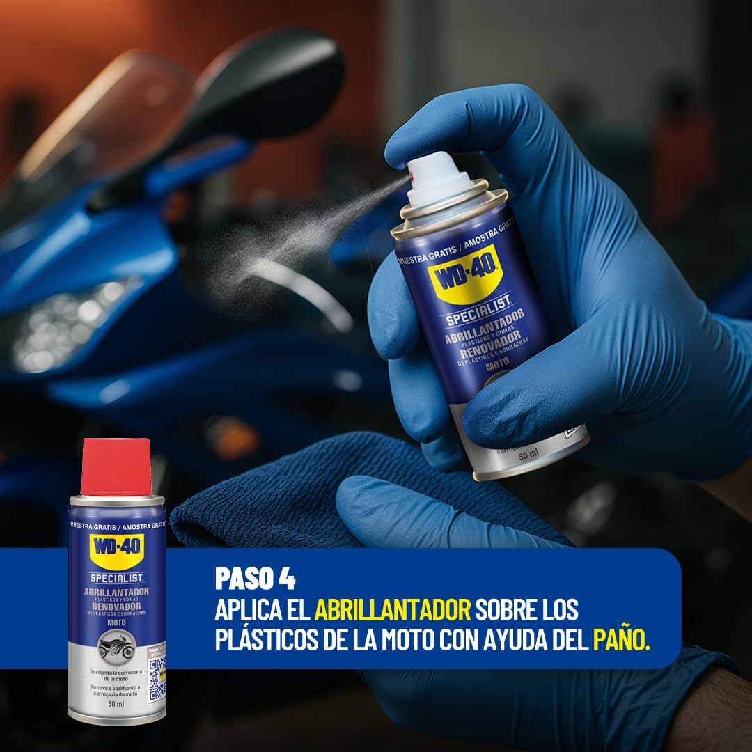 Thumbnail 6 de WD-40 Specialist Motorbike Kit Mantenimiento 400 ml