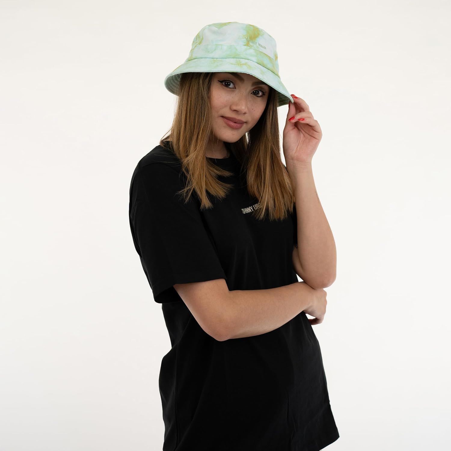 Detalle de Johnny Urban chapeau bob “Gill” en coton anti-UV, bucket hat pliable pour homme & femme