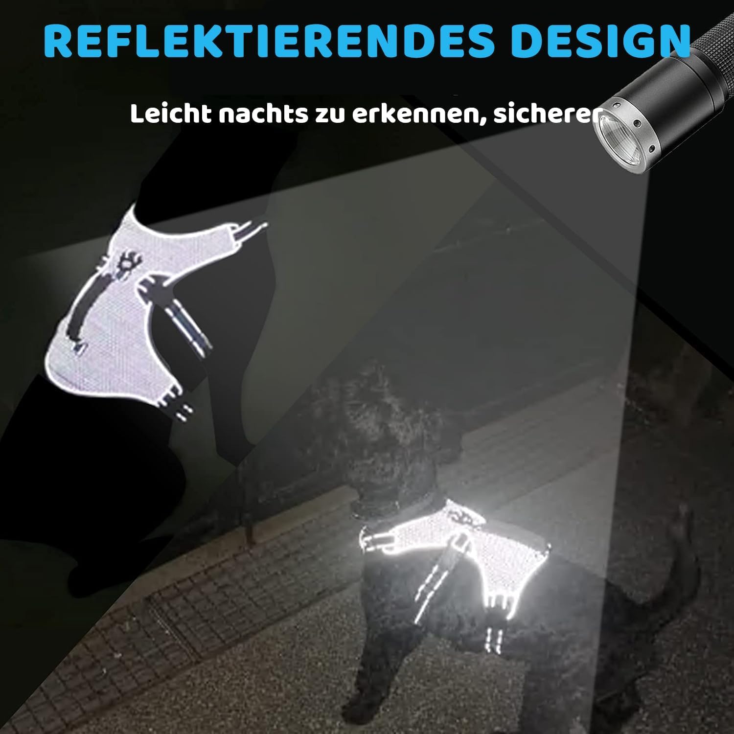 Thumbnail 3 de BELPRO Hundegeschirr Blau S