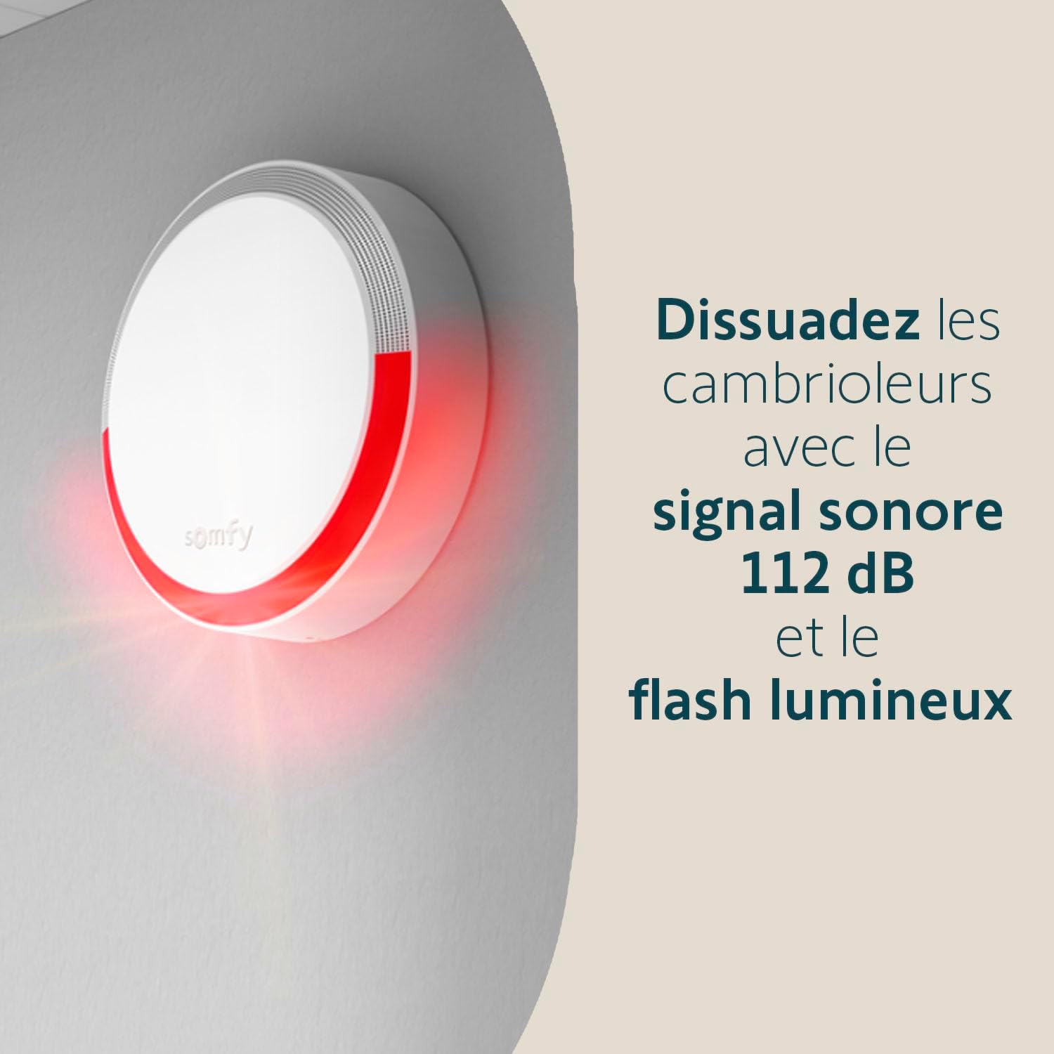 Thumbnail 4 de Somfy Home Alarm Essential Plus (1875281) : kit alarme connectée WiFi avec sirènes, détecteurs et option télésurveillance