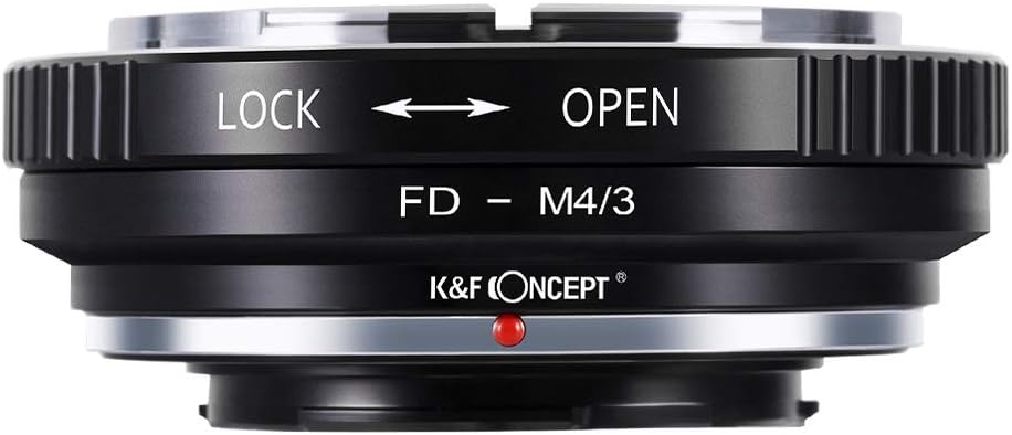 Detalle de K&F CONCEPT FD-M4/3 Objektivadapter – Canon FD/FL auf Micro Four Thirds (MFT)