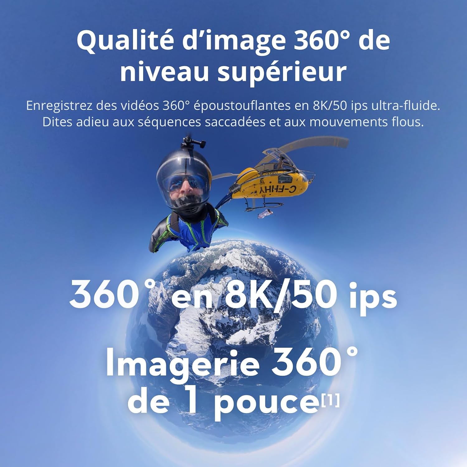 Detalle de DJI Osmo 360 caméra 360 8K Native 1 pouce