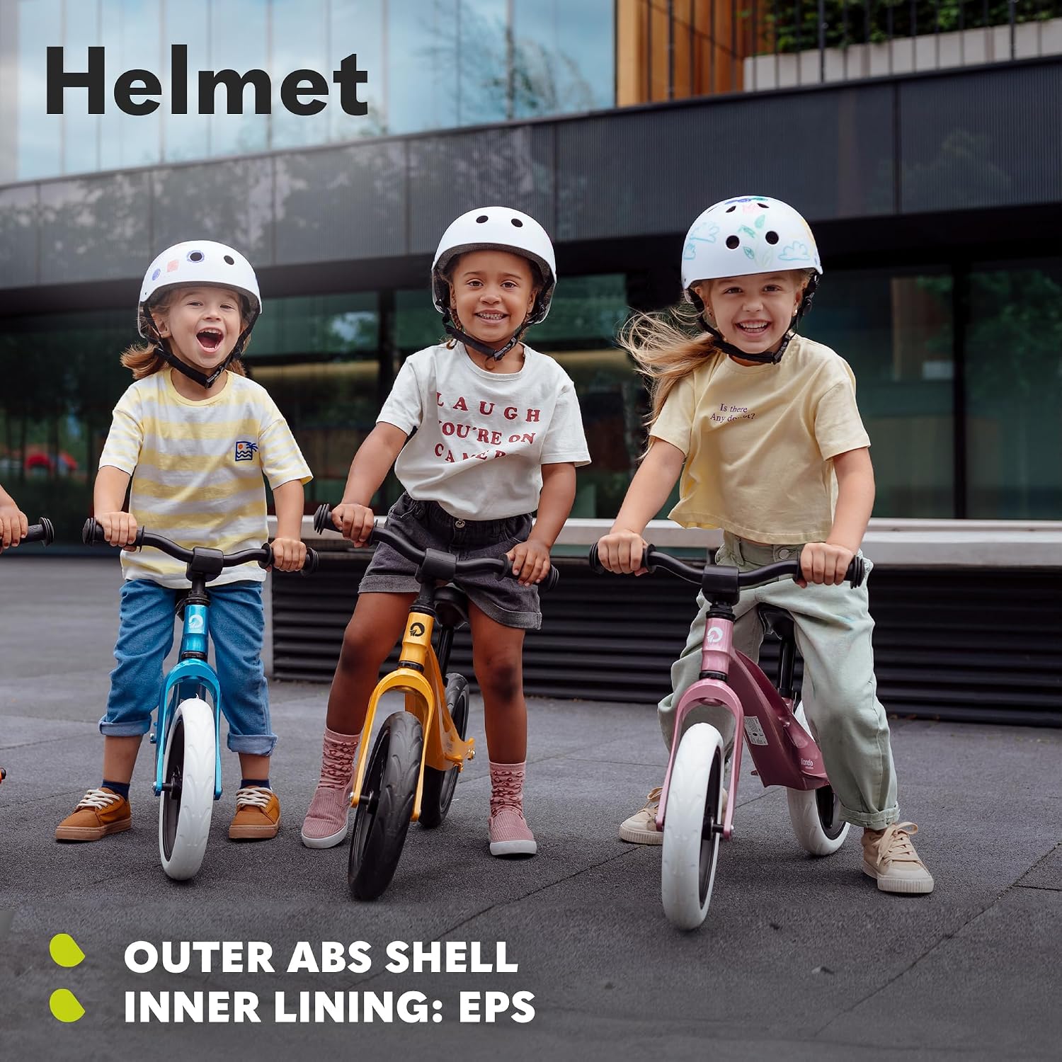 Thumbnail 6 de Lionelo Helmet cykelhjälm för barn, justerbar 50–56 cm med ABS och EPS