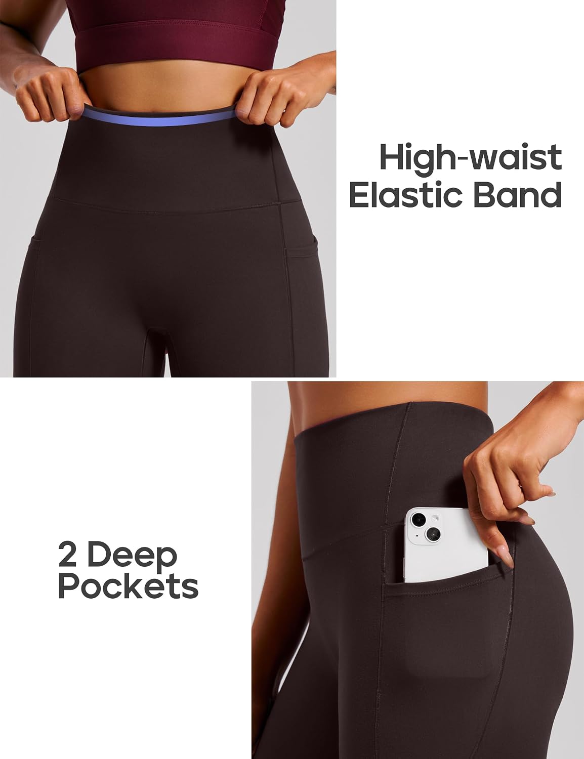 Detalle 1 de Heathyoga Women's Yoga Leggings