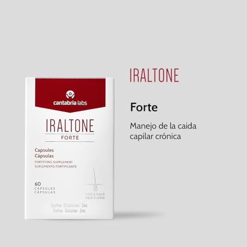 Thumbnail 1 de Cantabria Labs - Iraltone Forte - 60 Cápsulas - Fortalece Cabello y Uñas - Manejo Caída Capilar Aguda - Sin Gluten