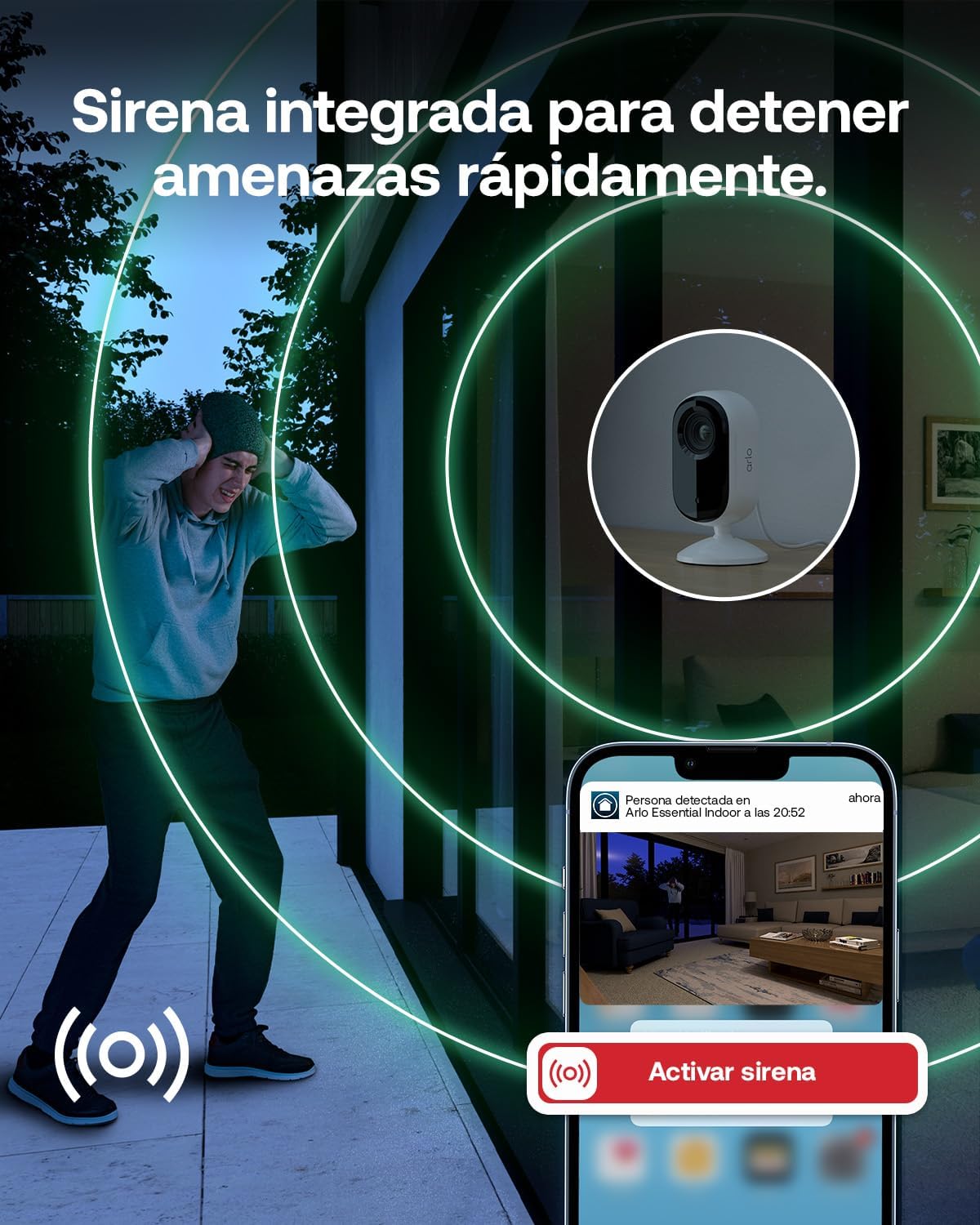 Thumbnail 4 de Arlo Essential 3 Indoor Cámara 2
