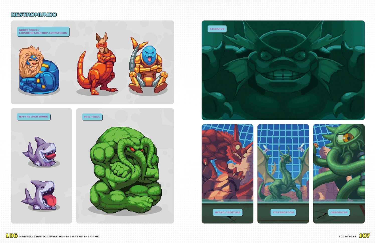 Detalle 1 de Marvel: Cosmic Invasion – The Art of the Game book
